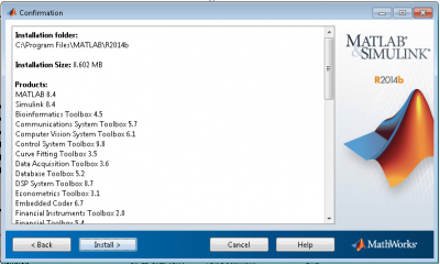 Start installation