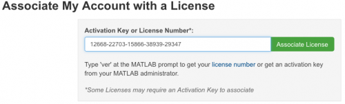Enter activation key