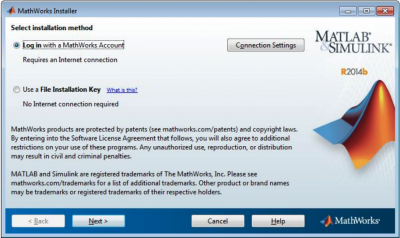 Run installer and log in
