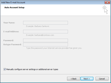 Outlook step 2