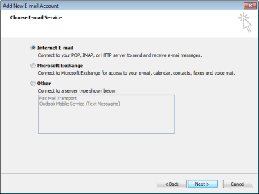 Outlook step 3
