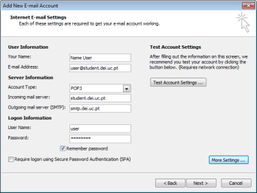 Outlook step 4