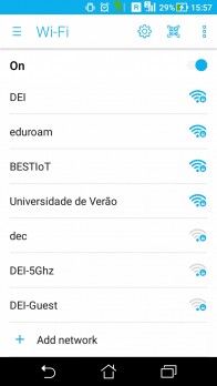 Android select network