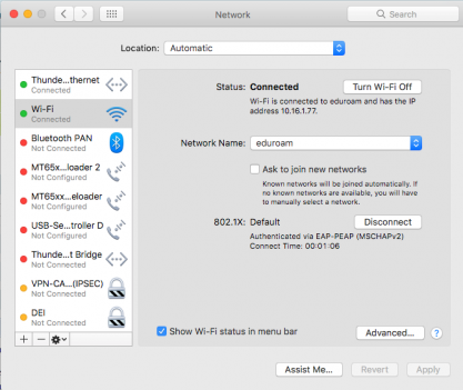 macOS certificate acceptance