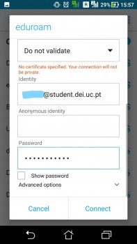 Android login