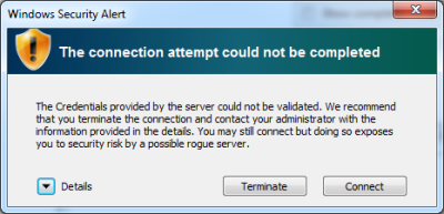 Windows certificate